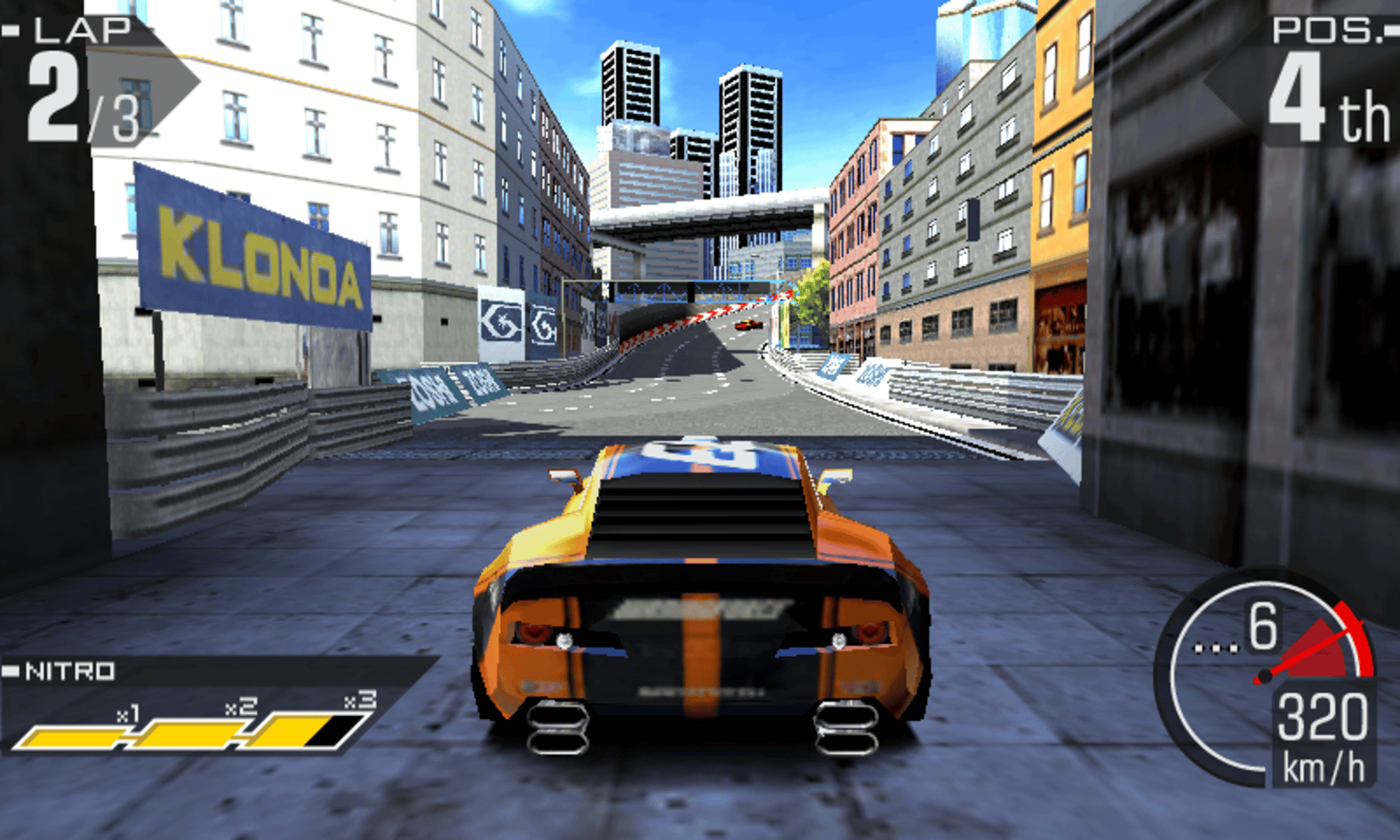 Ridge Racer 3D screenshot