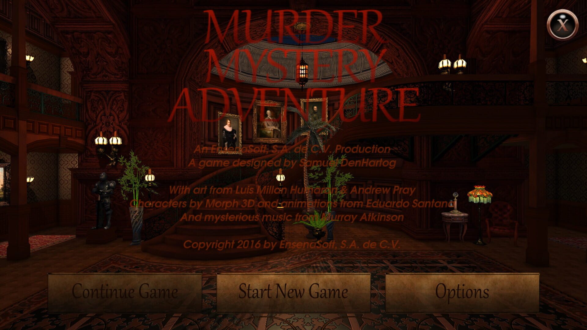 Murder Mystery Adventure - Screenshot