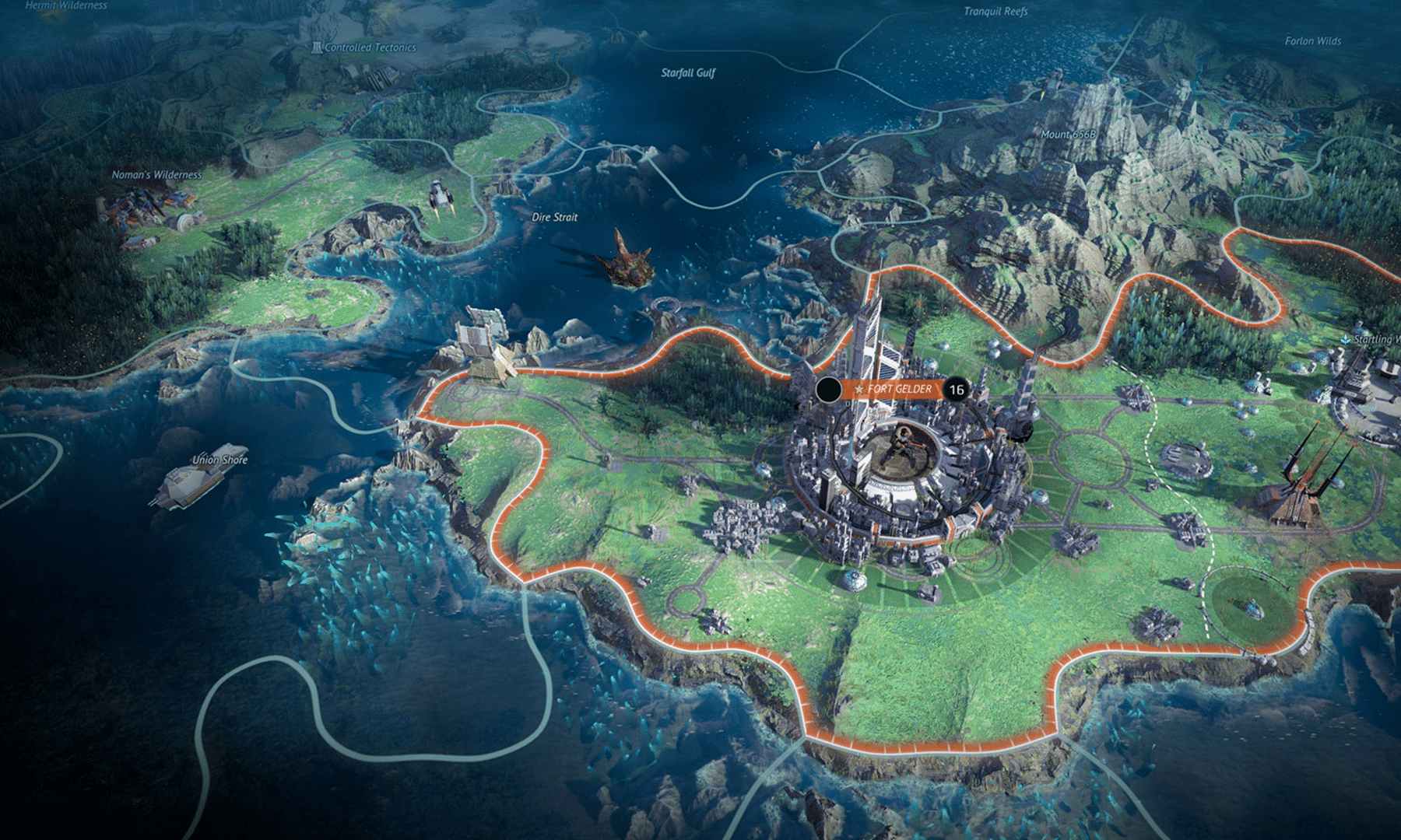 Age of Wonders: Planetfall screenshot