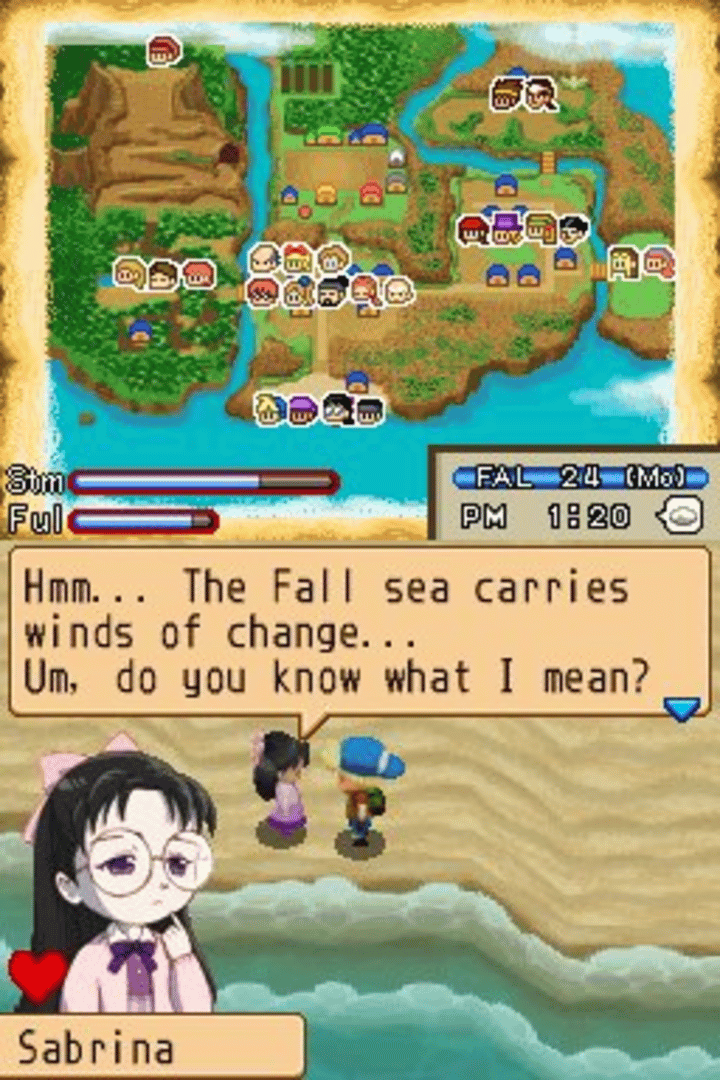 Harvest Moon DS: Island of Happiness screenshot