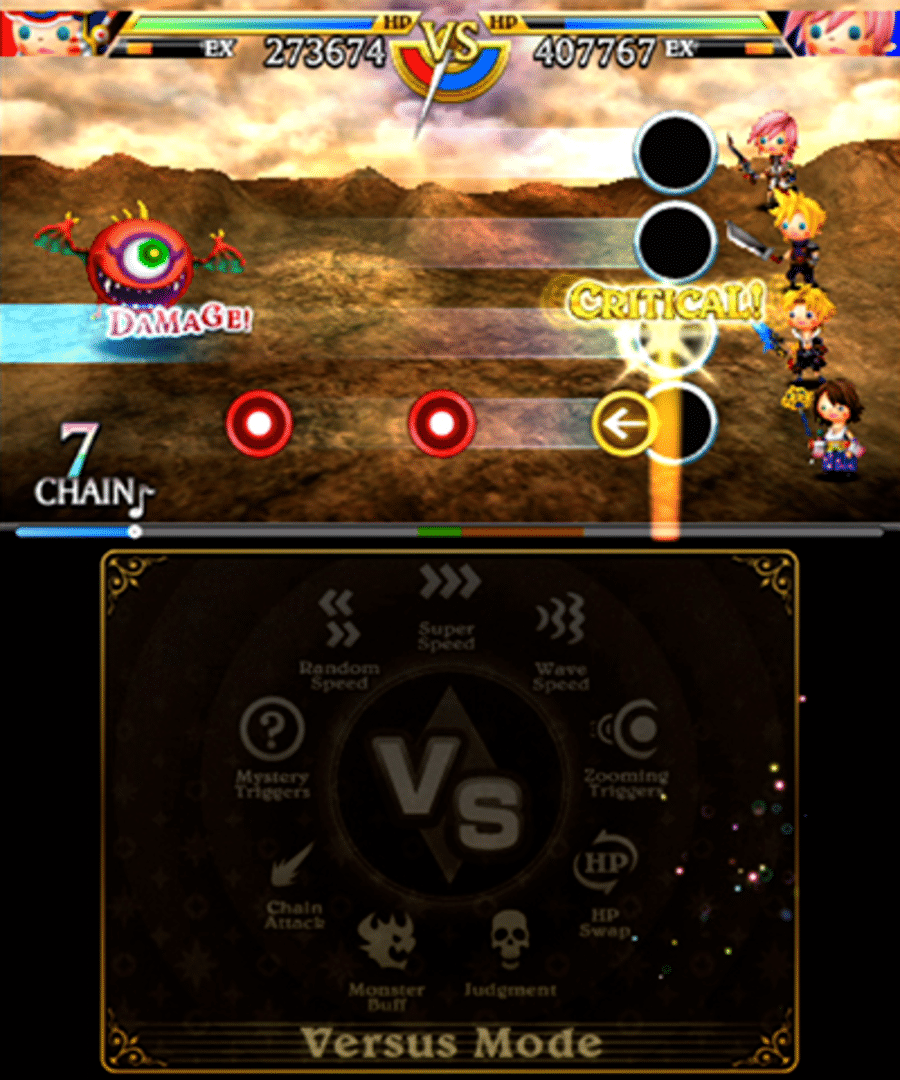 Theatrhythm Final Fantasy: Curtain Call screenshot