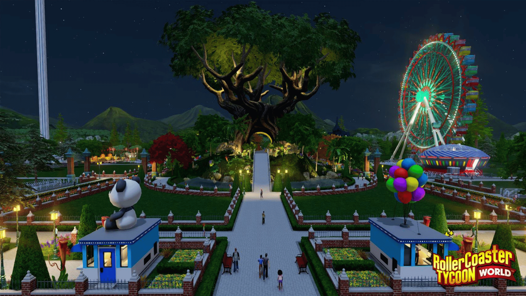 RollerCoaster Tycoon World screenshot