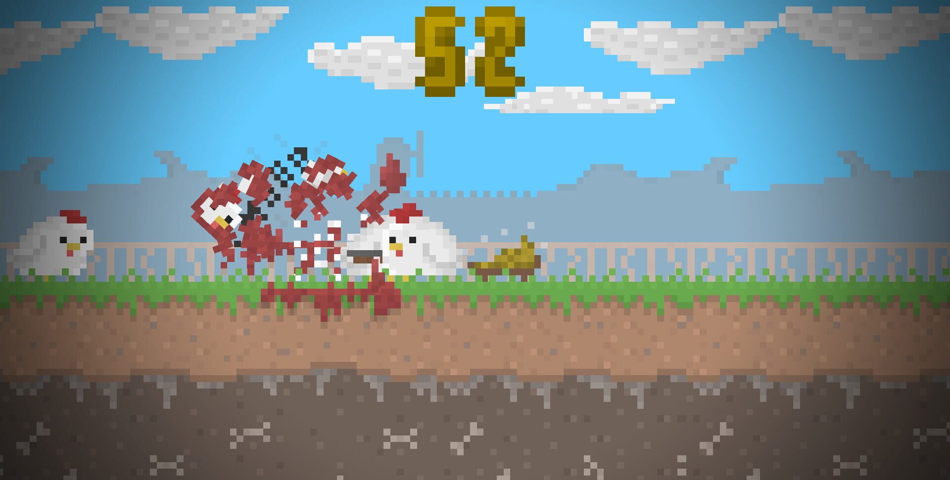 Chicka Wars | Chicken Meat - Screenshot