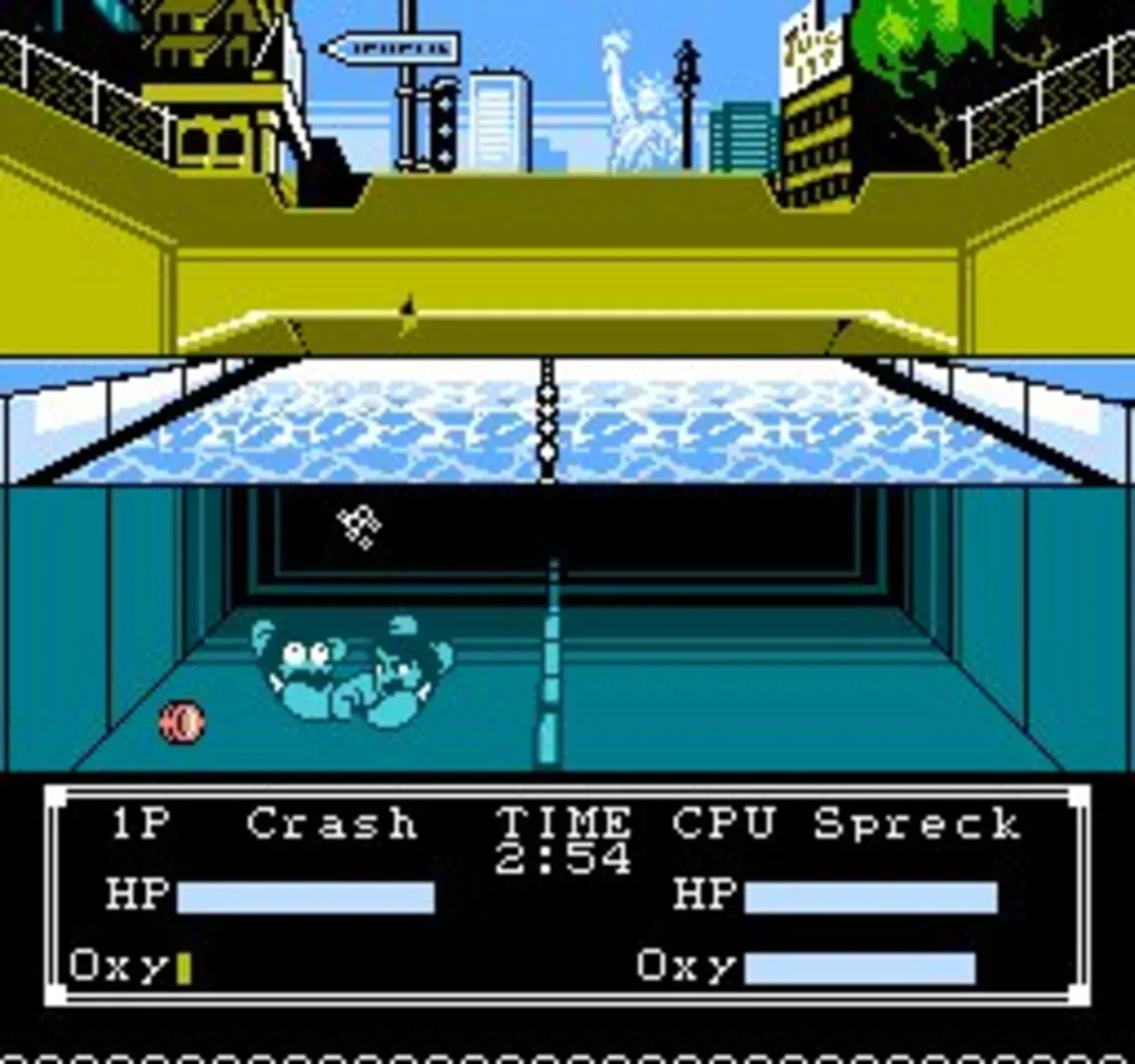 Captura de pantalla - Crash 'n' the Boys: Street Challenge