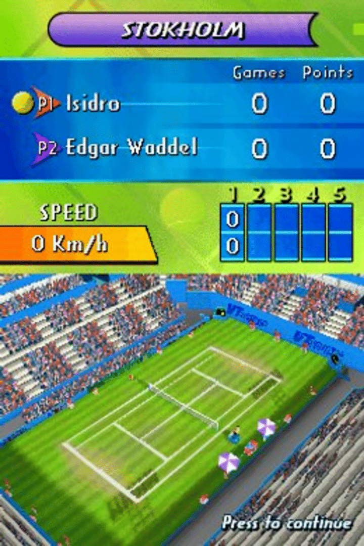 VT Tennis screenshot