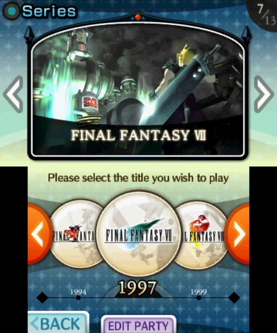 Captura de pantalla - Theatrhythm Final Fantasy