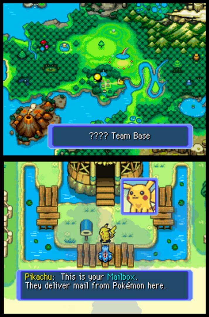 Captura de pantalla - Pokémon Mystery Dungeon: Blue Rescue Team