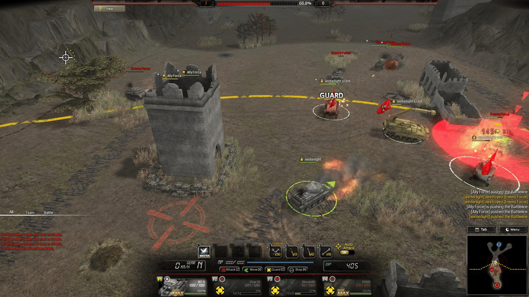 Battleline: Steel Warfare screenshot