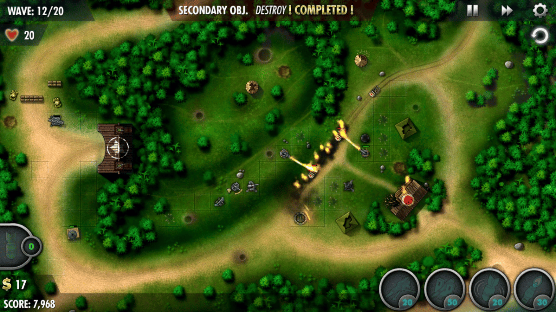 iBomber Defense Pacific screenshot