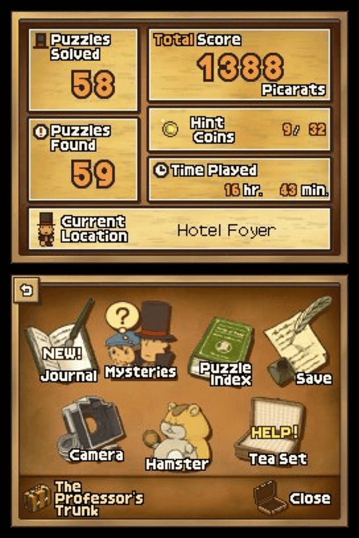 Professor Layton and the Diabolical Box screenshot