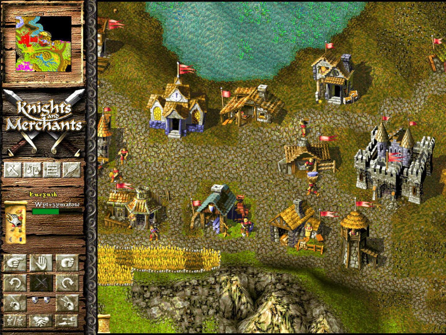 Captura de pantalla - Knights and Merchants: The Shattered Kingdom