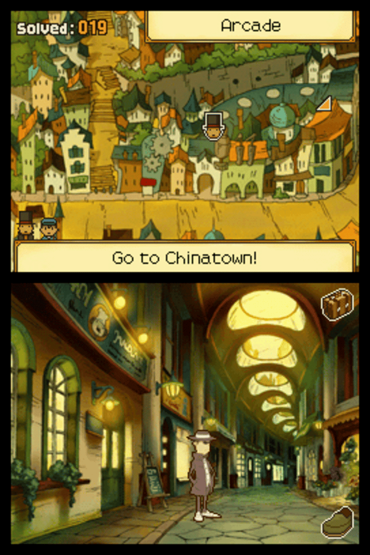 Professor Layton and the Unwound Future screenshot