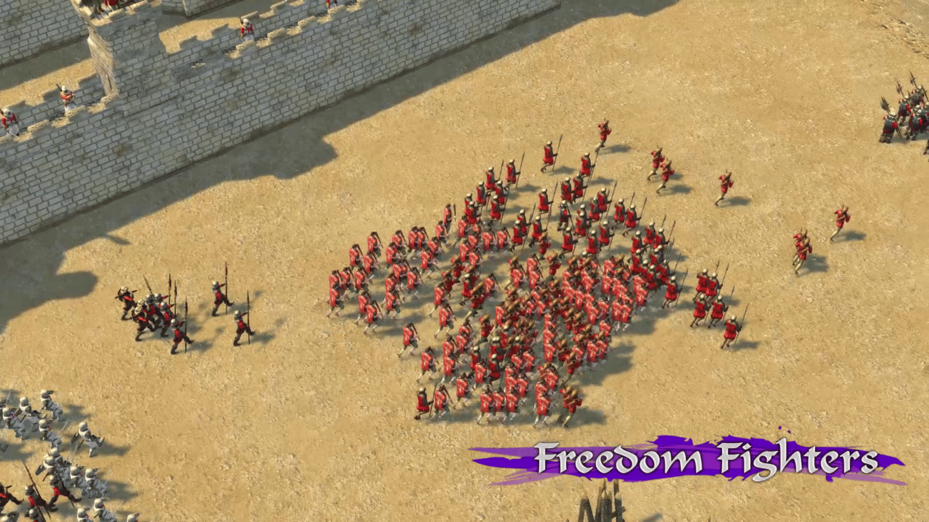 Stronghold Crusader II: Freedom Fighters mini-campaign screenshot