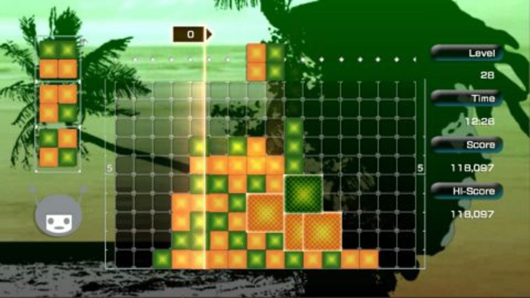 Captura de pantalla - Lumines Live!