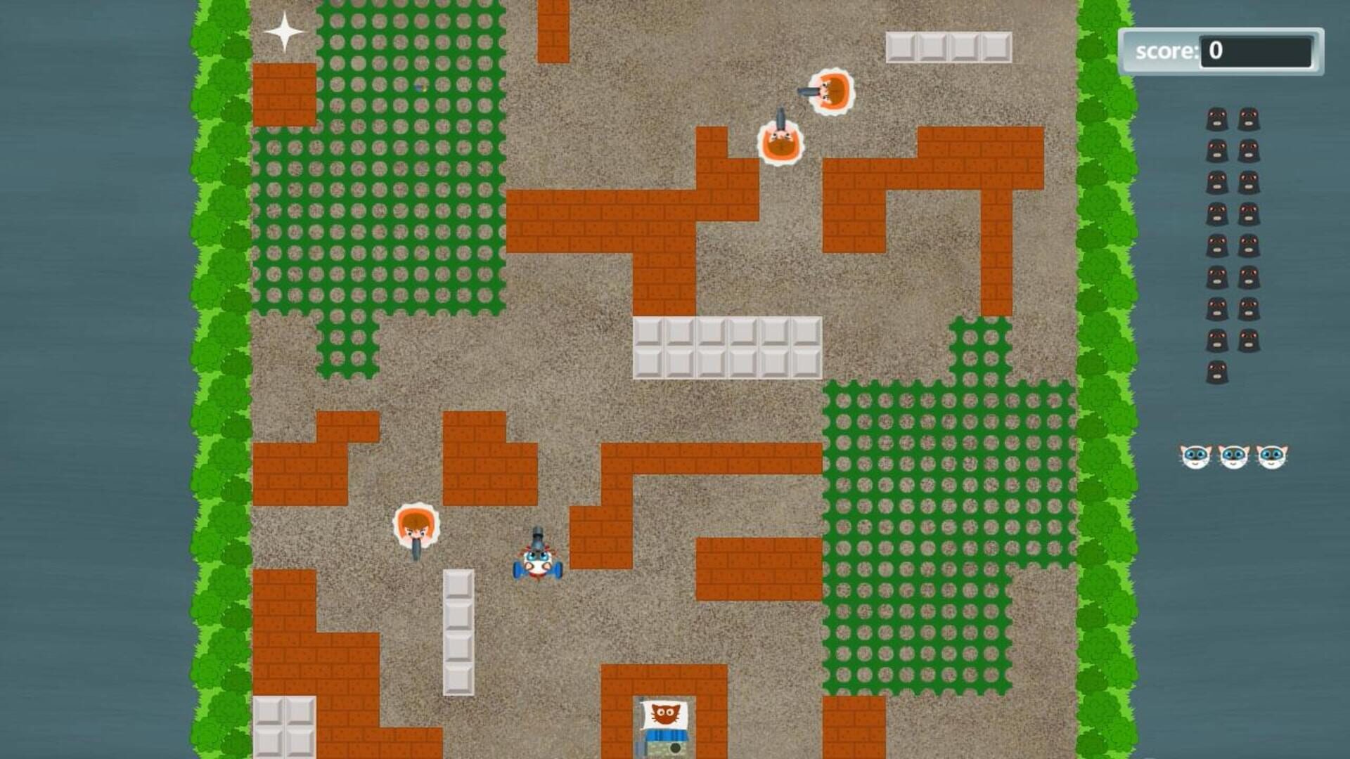 Cats Tanks - Screenshot