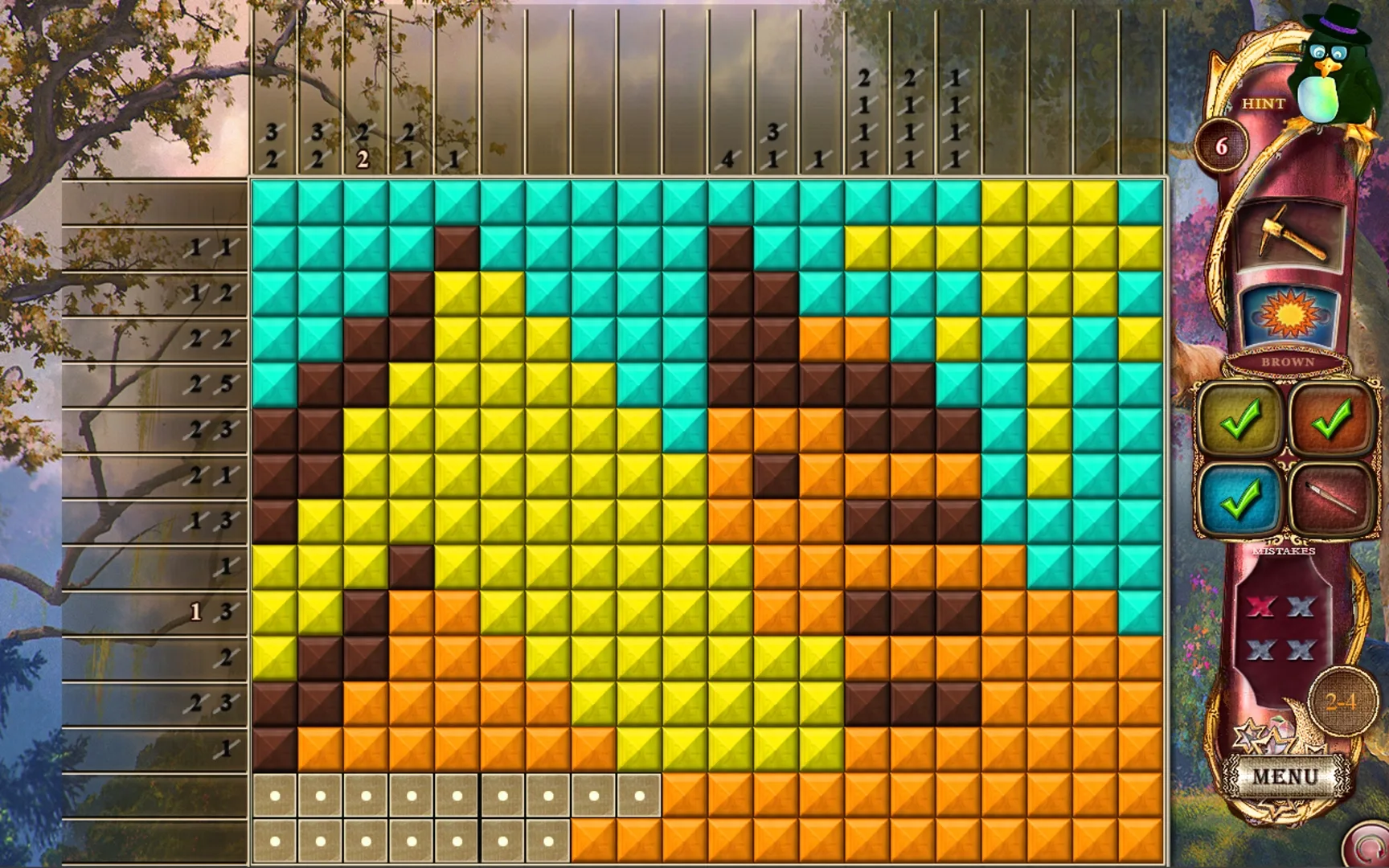 Fantasy Mosaics 14: Fourth Color