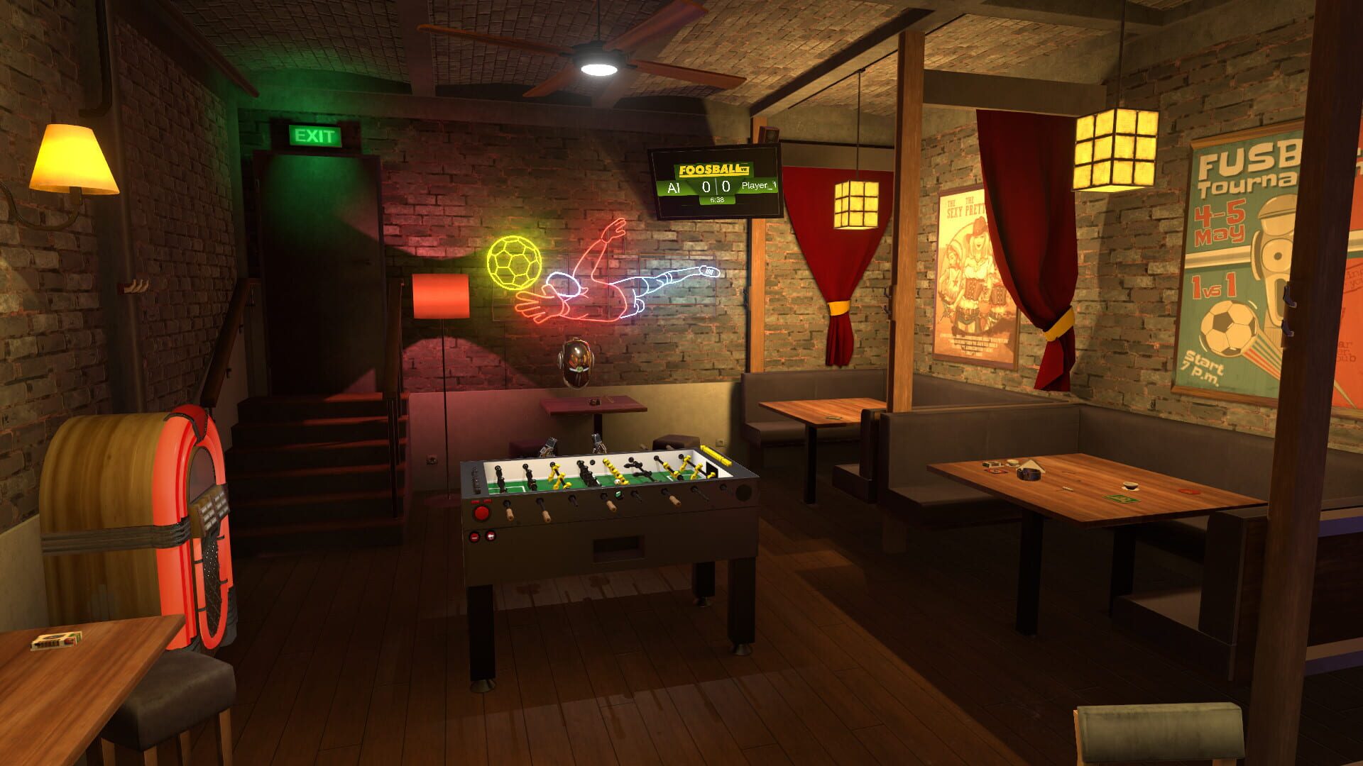 Foosball VR - Screenshot