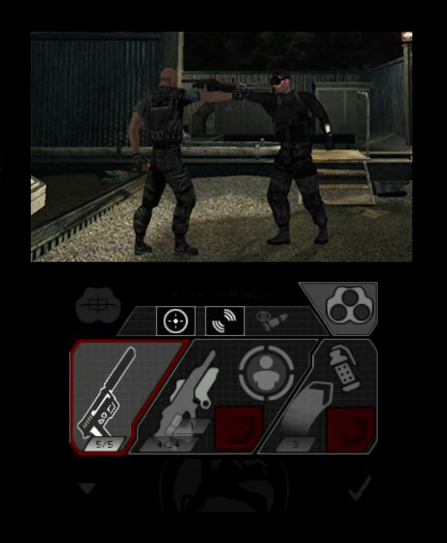 Captura de pantalla - Tom Clancy's Splinter Cell 3D