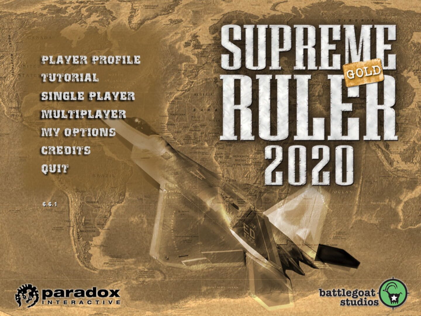 Captura de pantalla - Supreme Ruler 2020 Gold