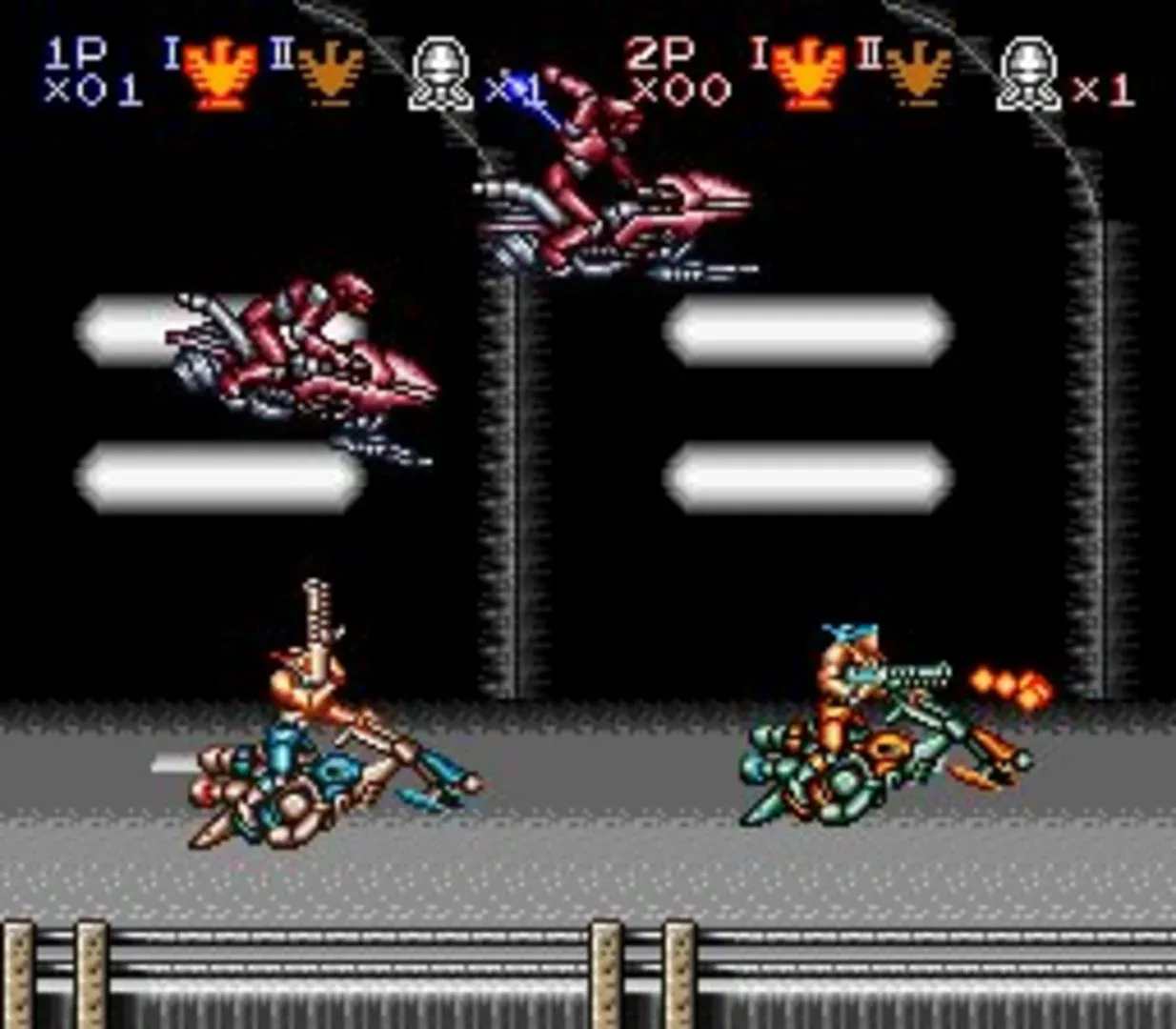Captura de pantalla - Contra III: The Alien Wars