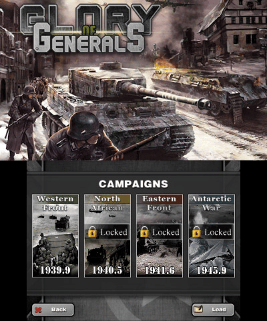 Glory of Generals screenshot