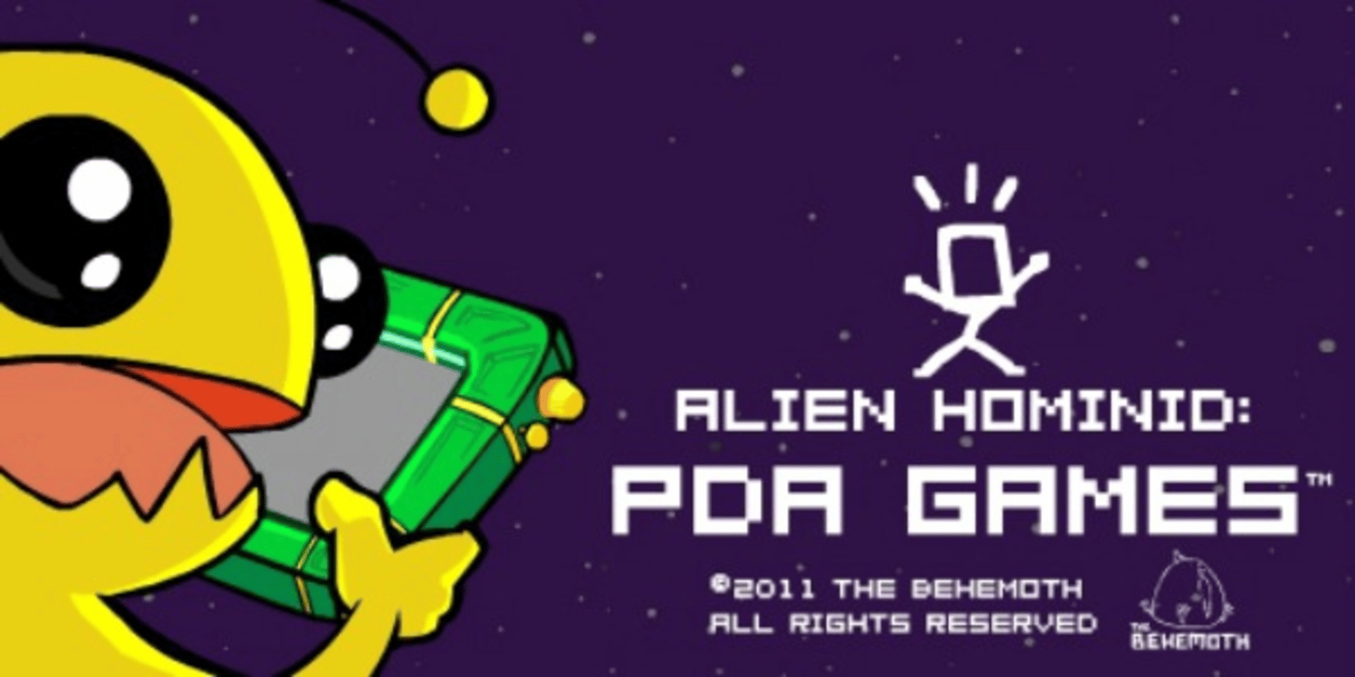 Alien Hominid: PDA Games Cover