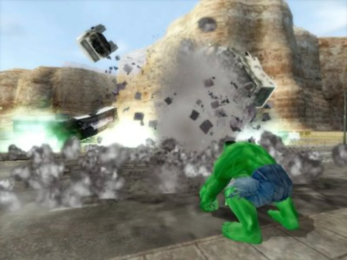 Captura de pantalla - The Incredible Hulk: Ultimate Destruction