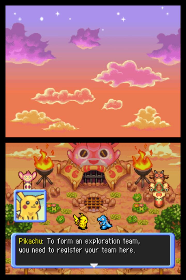 Captura de pantalla - Pokémon Mystery Dungeon: Explorers of Time