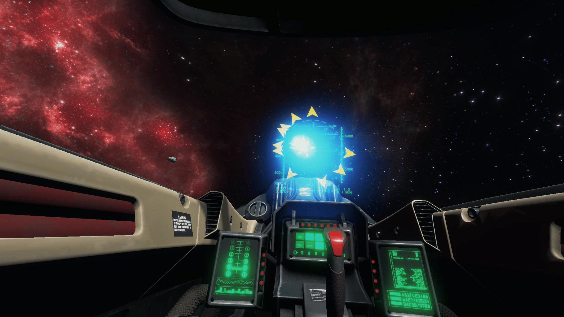 Asteroids VR screenshot