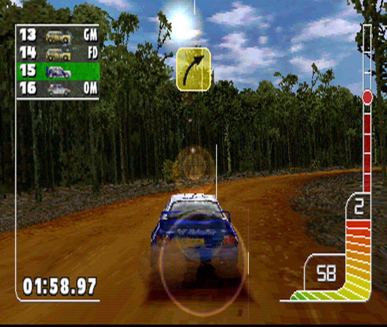 Captura de pantalla - Colin McRae Rally