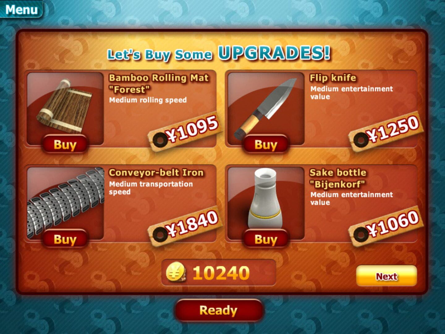 Youda Sushi Chef - Screenshot
