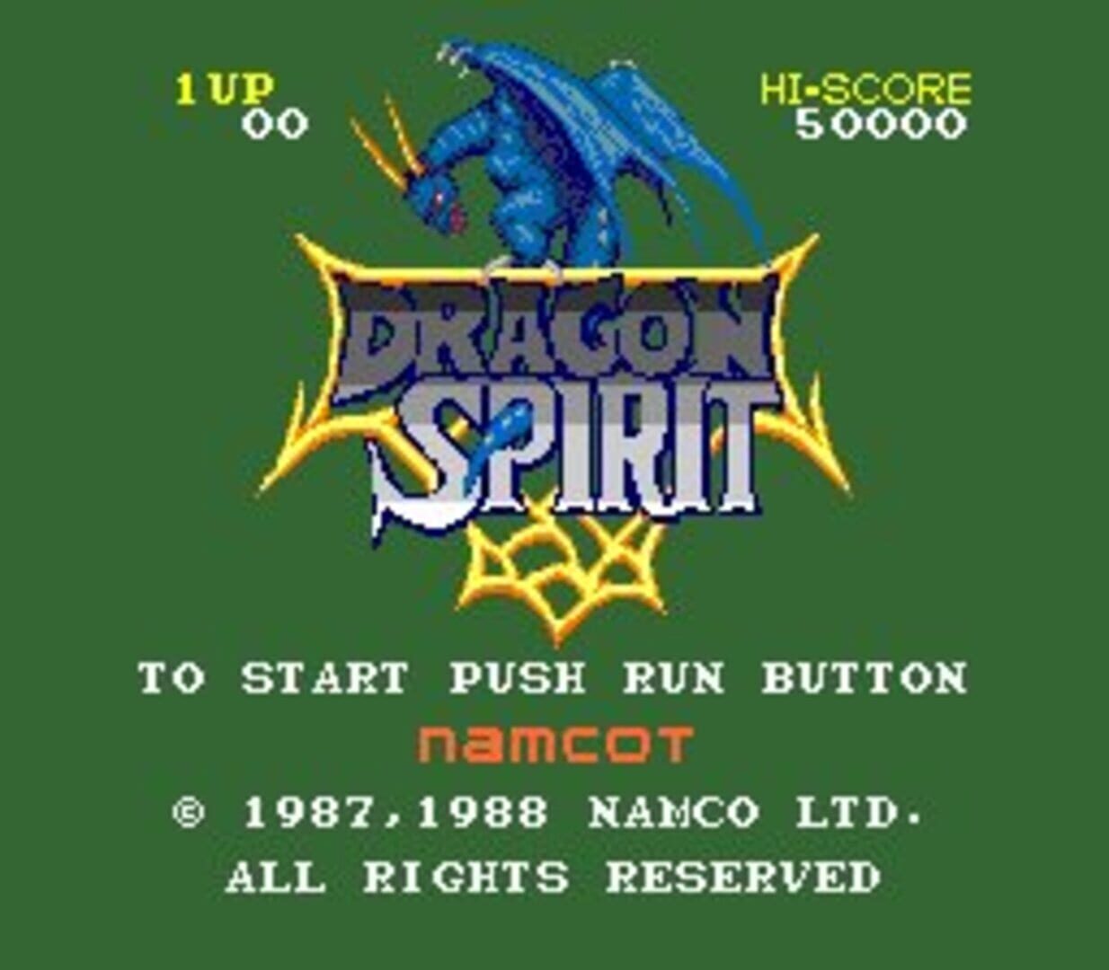 Captura de pantalla - Dragon Spirit
