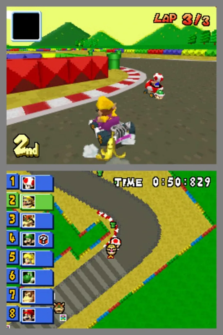 Captura de pantalla - Mario Kart DS