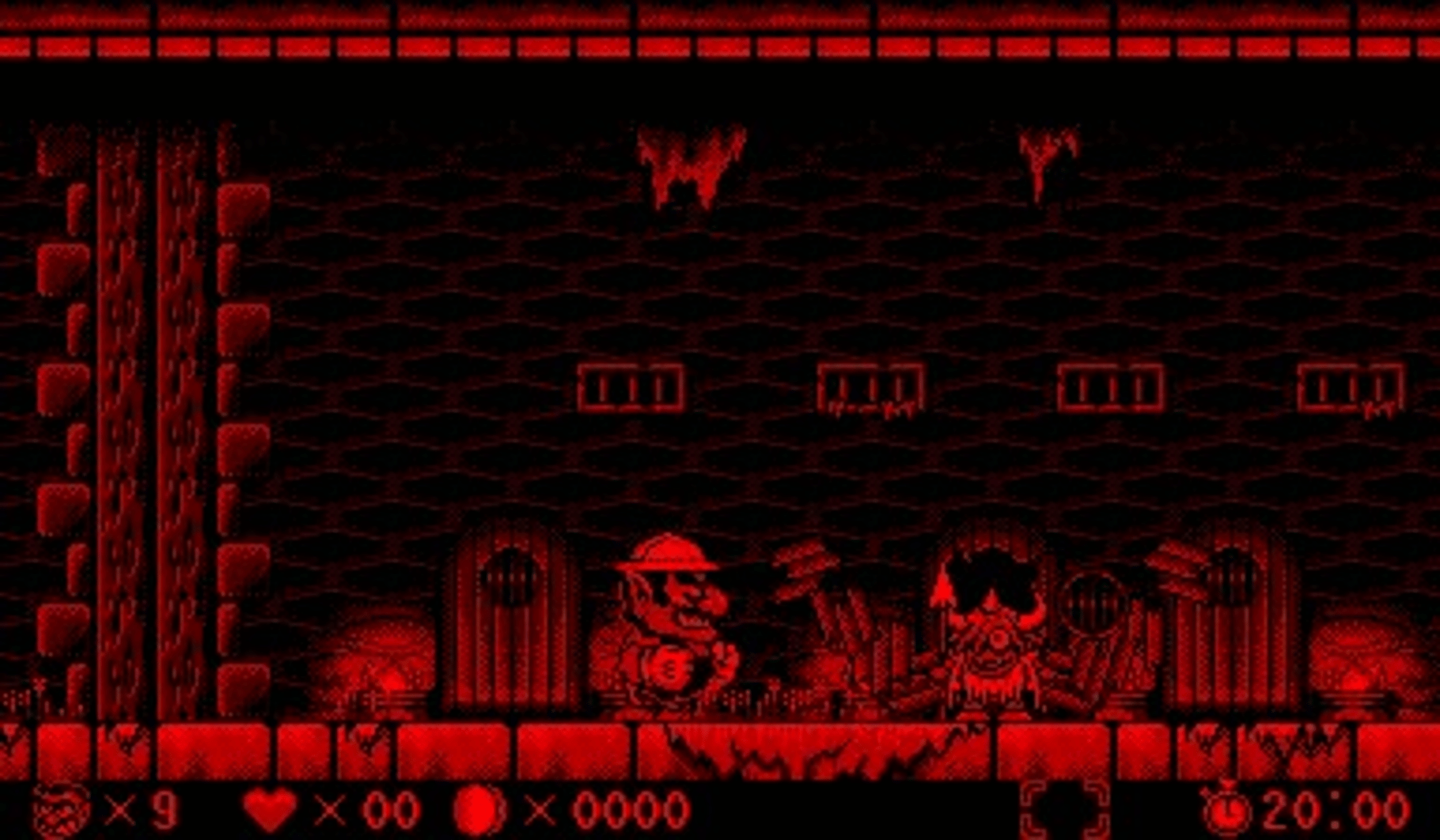 Virtual Boy Wario Land screenshot