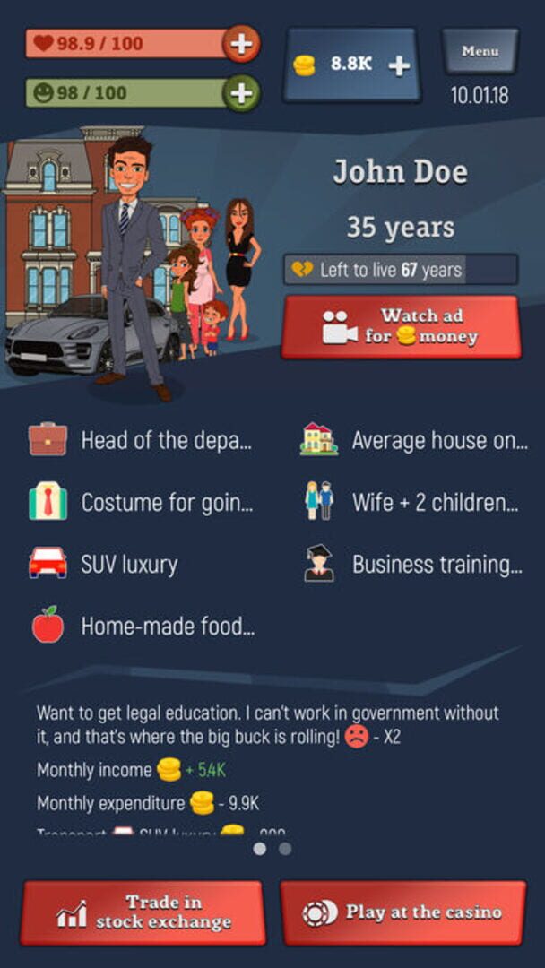 From Zero to Hero: Cityman - Screenshot
