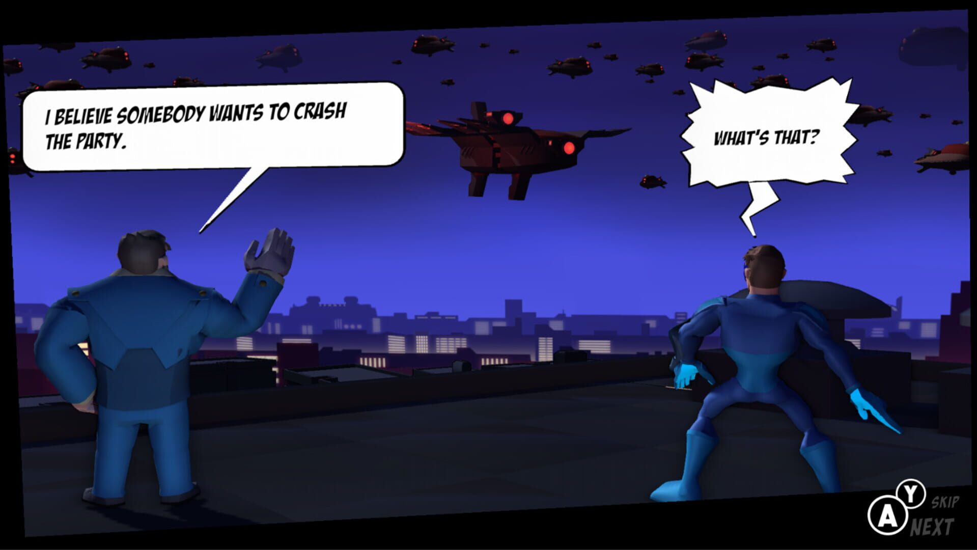 Navyblue and the Spectrum Killers - Screenshot