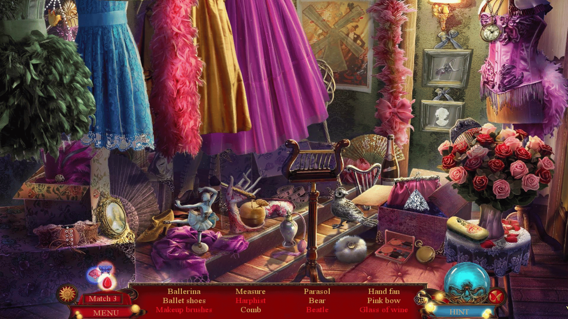 Danse Macabre: Crimson Cabaret - Collector's Edition screenshot