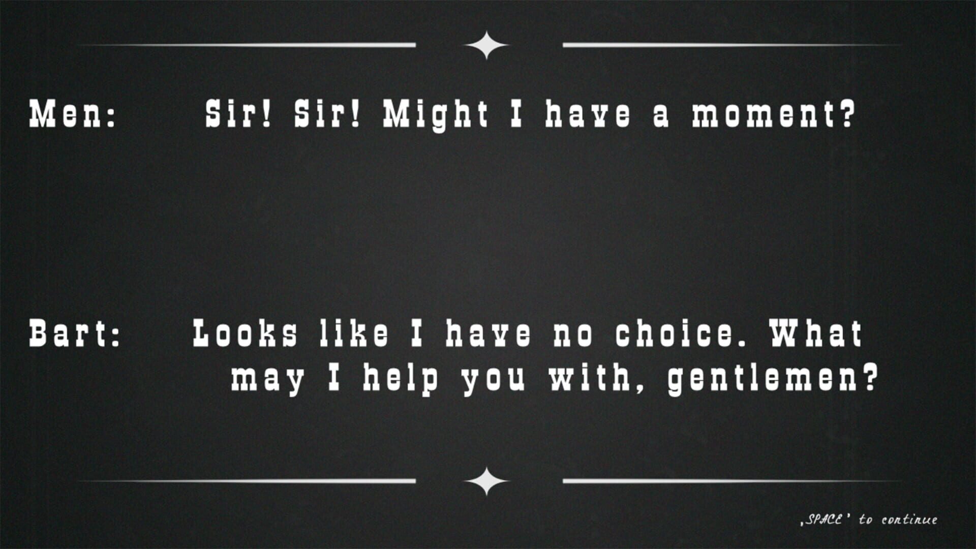 Black Bart - Screenshot