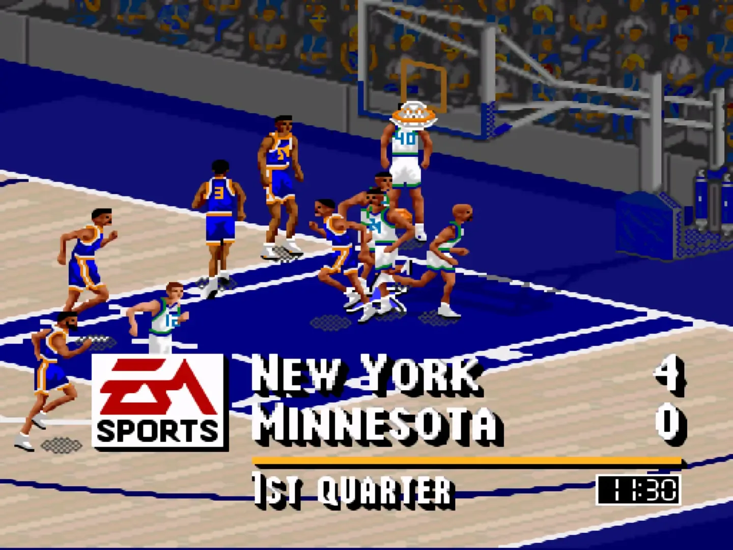 Captura de pantalla - NBA Live 95