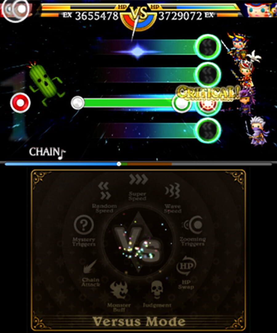 Captura de pantalla - Theatrhythm Final Fantasy: Curtain Call