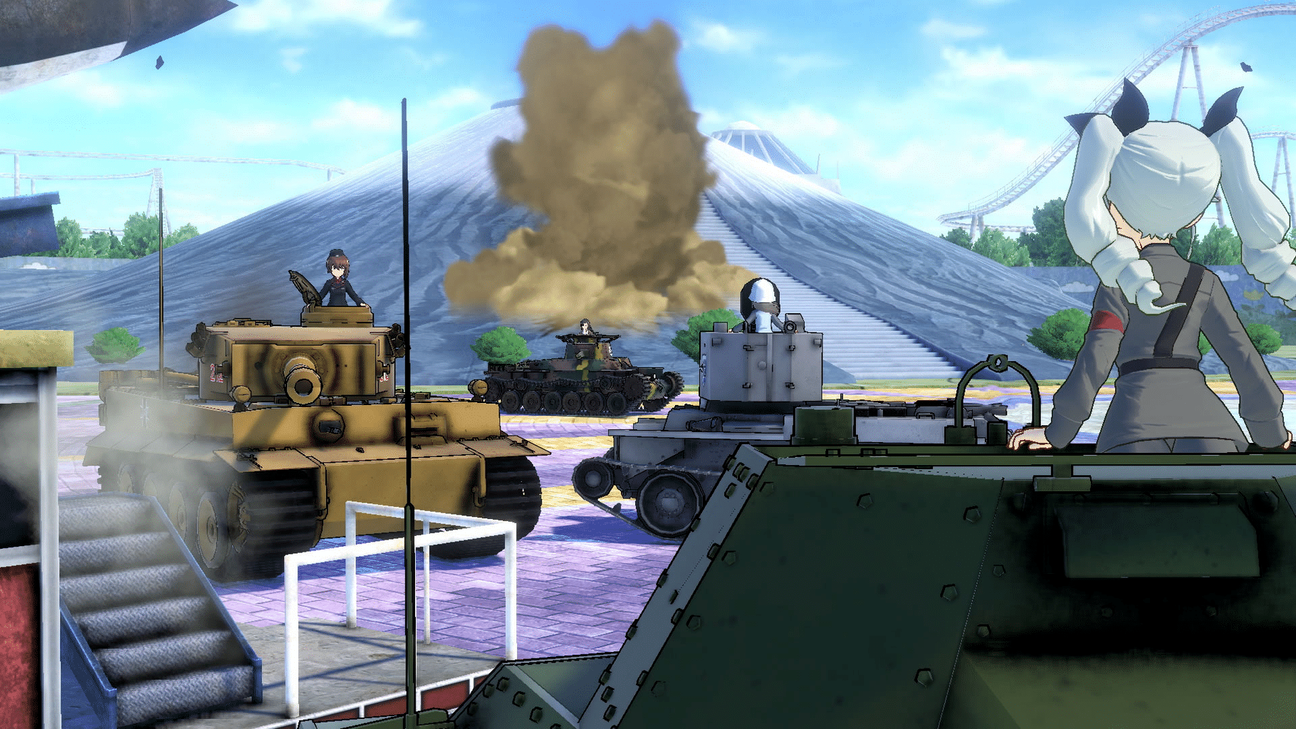 Girls und Panzer: Dream Tank Match screenshot