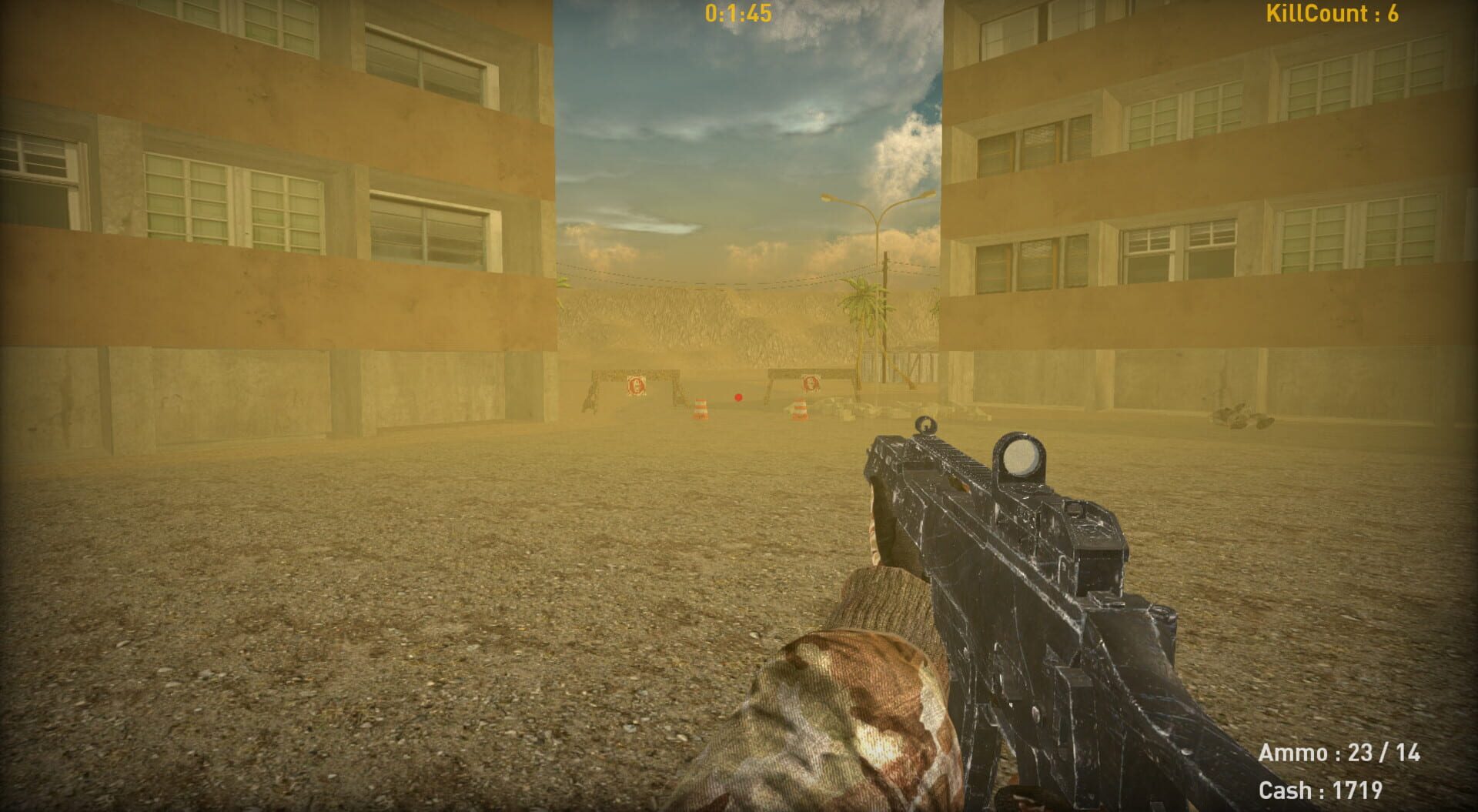 DesertShootout - Screenshot