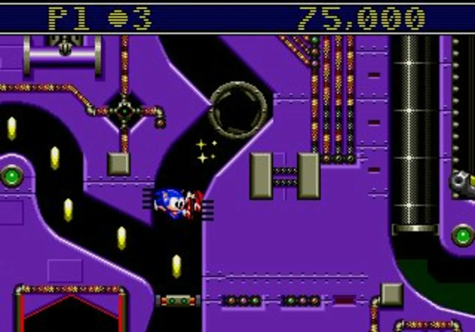 Captura de pantalla - Sonic the Hedgehog: Spinball