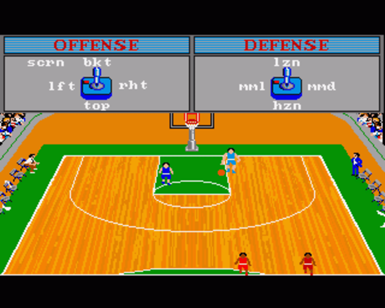 GBA Championship Basketball: Two-on-Two screenshot