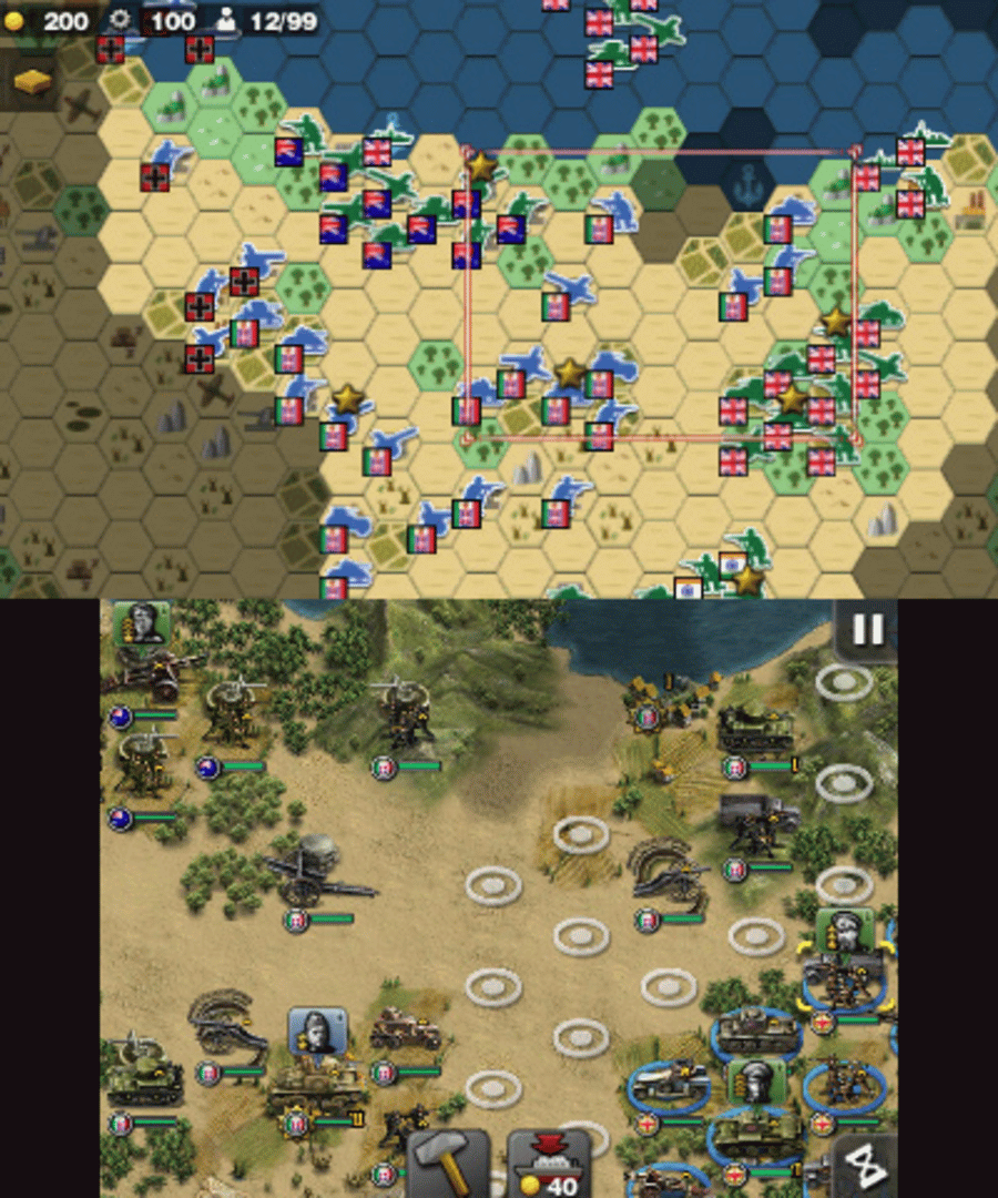 Glory of Generals screenshot