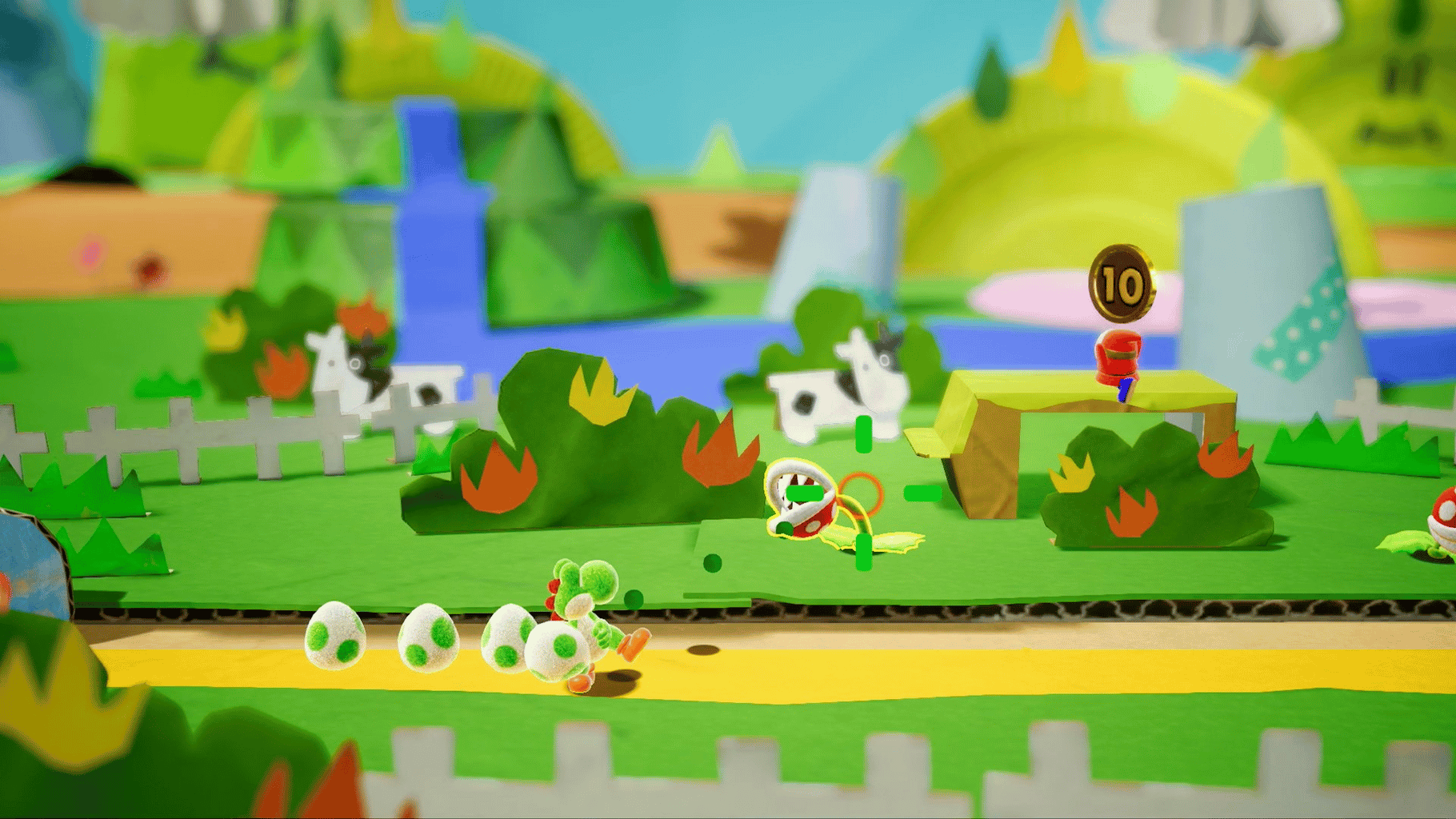 Yoshi's Crafted World screenshot