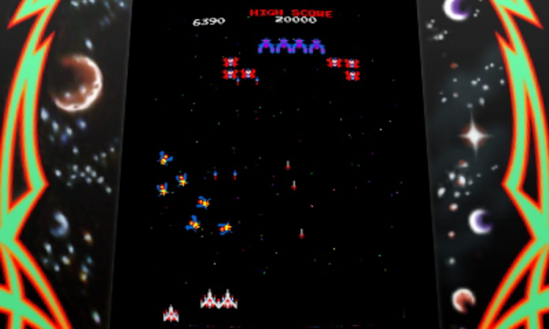 Captura de pantalla - Pac-Man & Galaga Dimensions