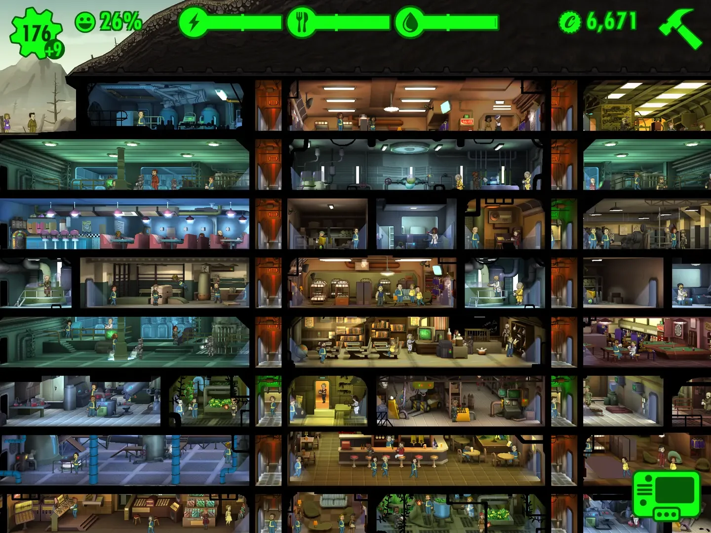 Captura de pantalla - Fallout Shelter