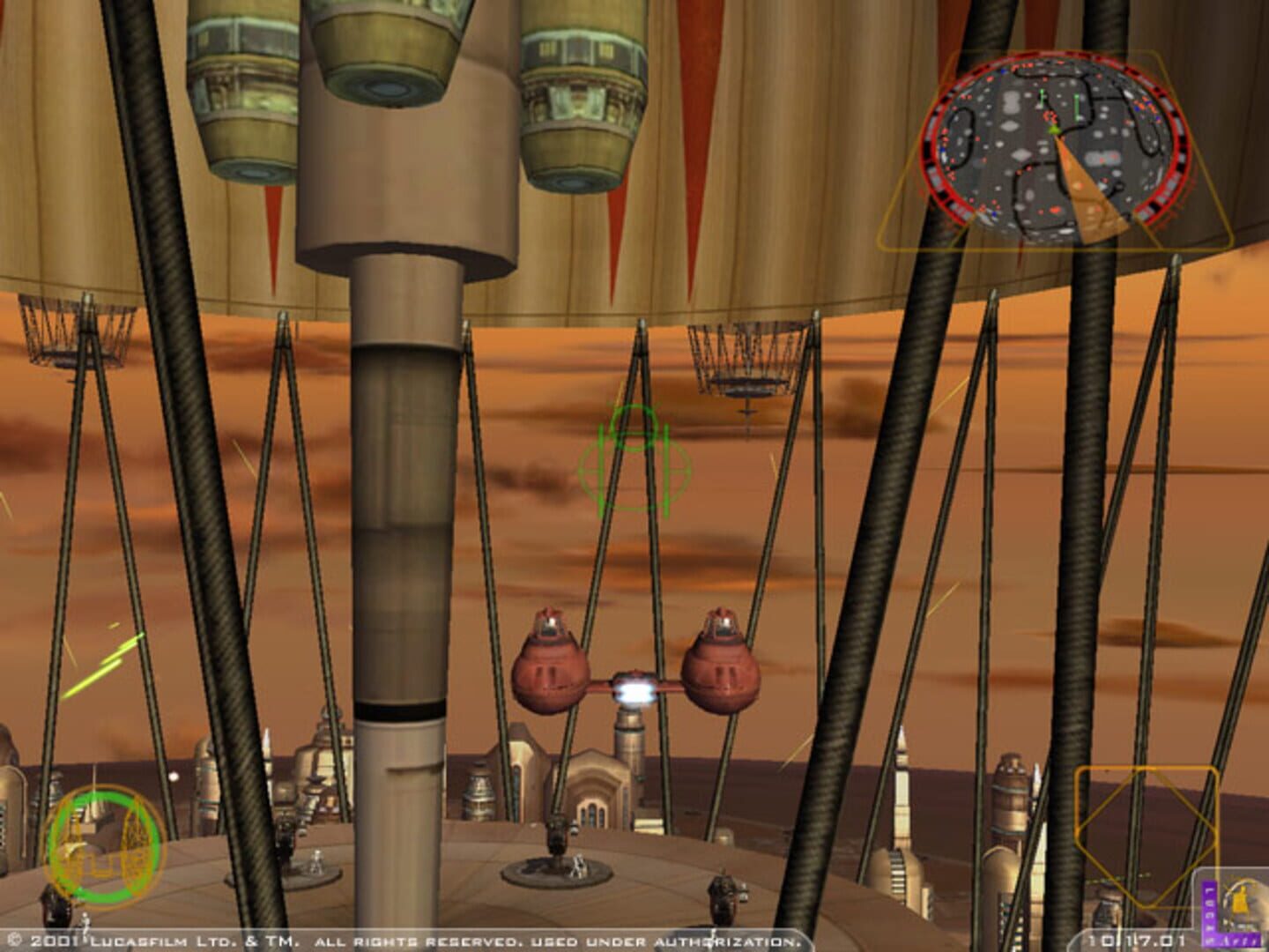 Captura de pantalla - Star Wars: Rogue Squadron II - Rogue Leader