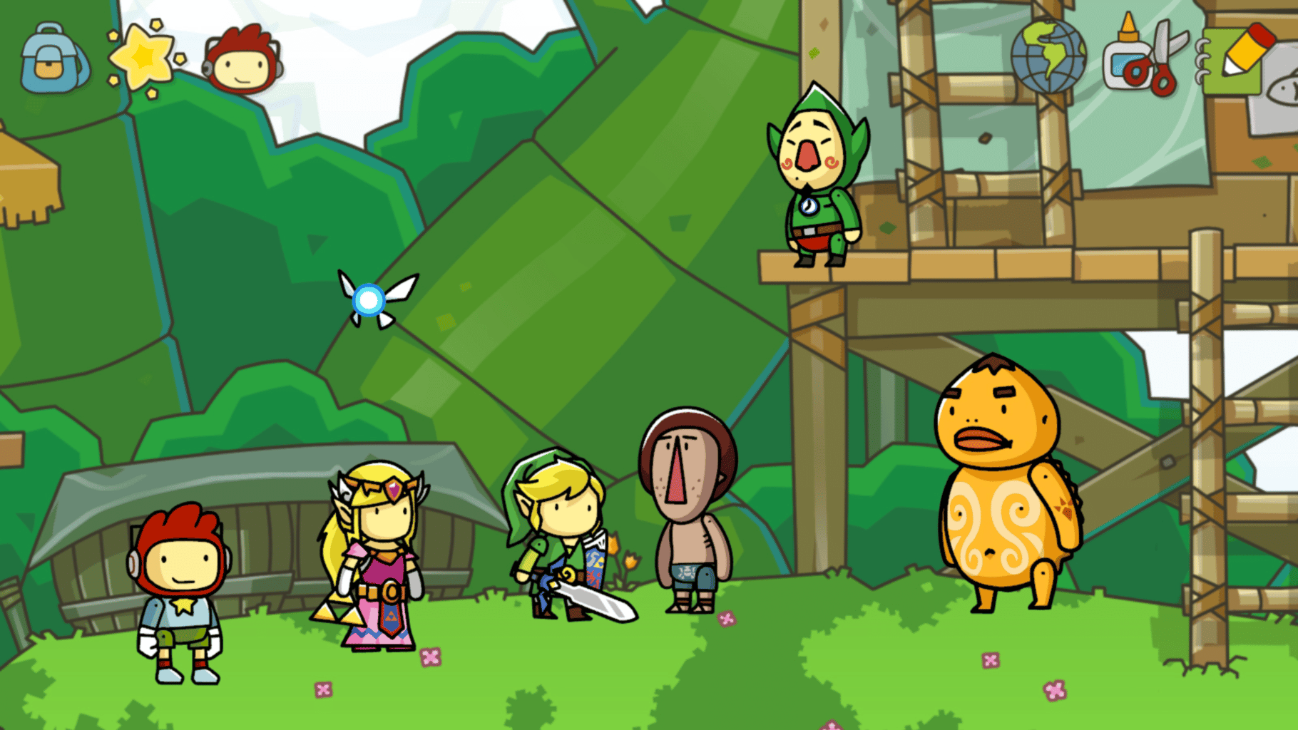 Scribblenauts Unlimited screenshot